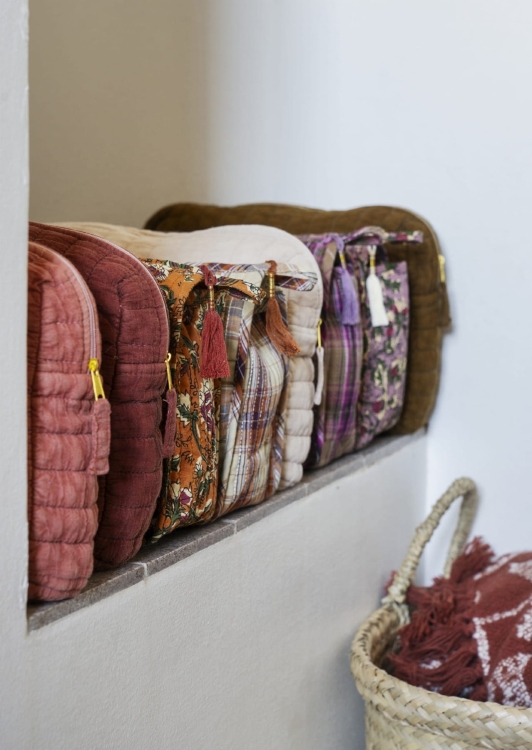 Kosmetyczka pikowana tabacco Madam Stoltz_2.jpg